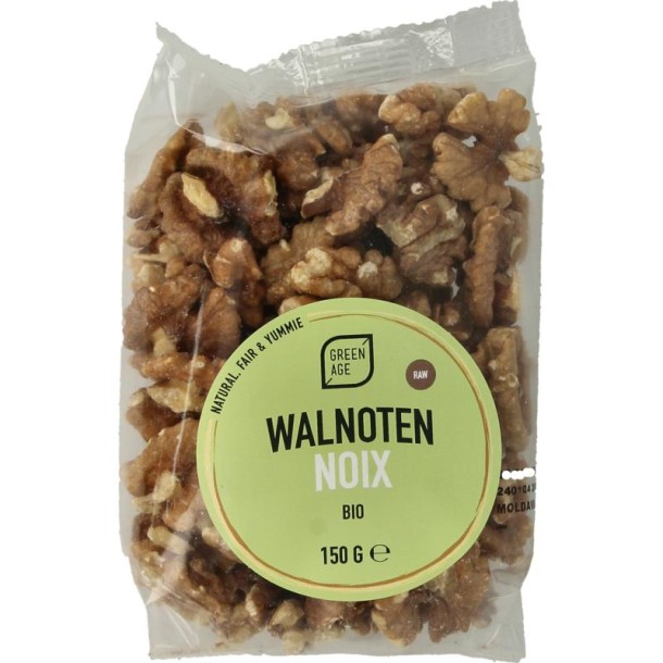 Greenage Walnoten raw bio (150 Gram)