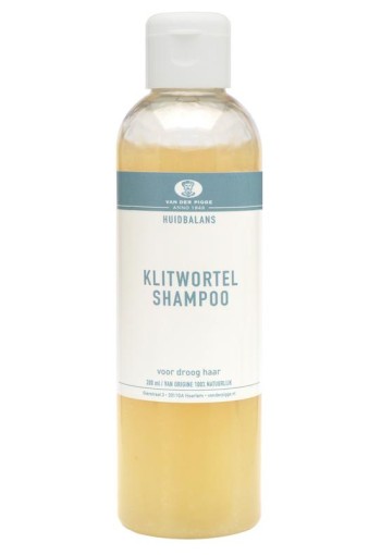 Van der Pigge Huidbalans shampoo klitwortel droog haar (200 Milliliter)