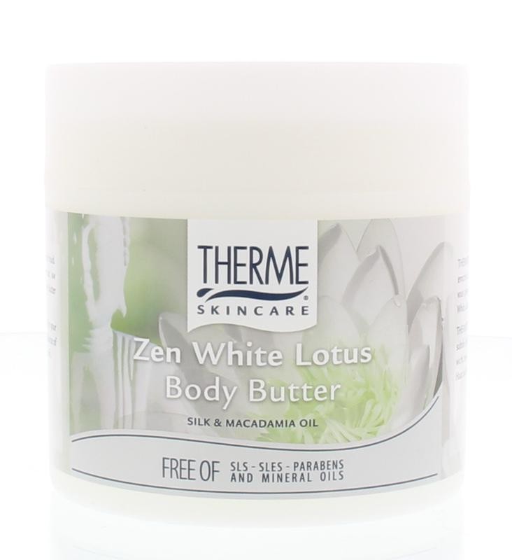 Prik officieel pepermunt Therme Body butter zen white lotus (250 gram)