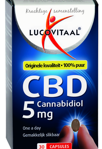 Lucovitaal Cannabidiol CBD 5 mg (30 Capsules)