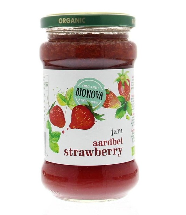 Bionova Aardbeienjam bio (340 Gram)