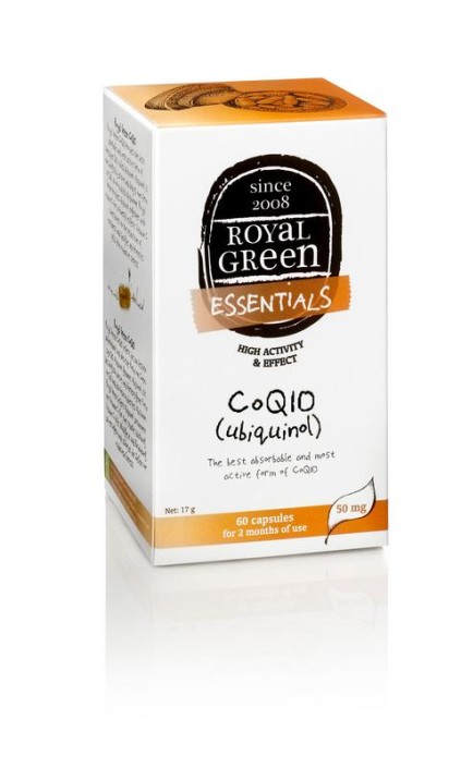 Royal Green Co Q10 ubiquinol (60 Capsules)