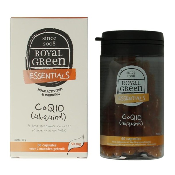 Royal Green Co Q10 ubiquinol (60 Capsules)