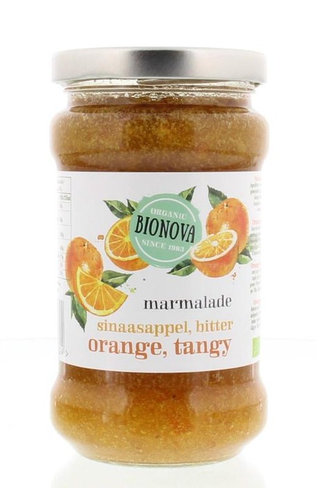 Bionova Sinaasappelmarmelade bitter bio (340 Gram)