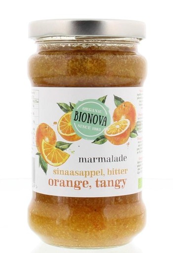 Bionova Sinaasappelmarmelade bitter bio (340 Gram)