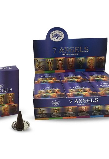 Green Tree Kegelwierook 7 angels (10 Stuks)