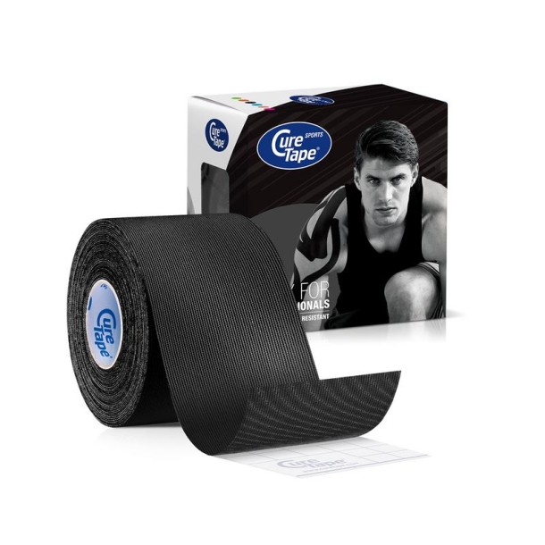 Cure Tape Sports zwart 5cm x 5m (1 Stuks)