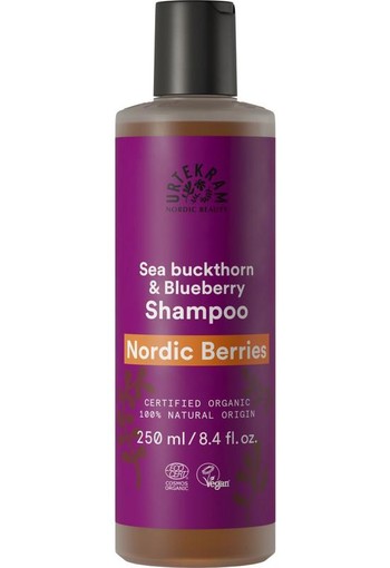 Urtekram Shampoo noordse bes normaal haar (250 Milliliter)