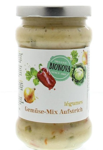 Bionova Sandwichspread groente bio (280 Gram)