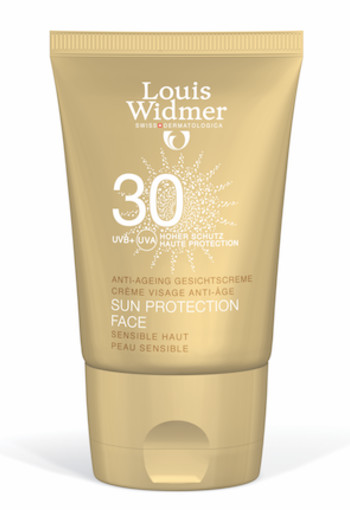 Louis Widmer Sun Protection Face Zonder Parfum Zonnecreme SPF30 - 50 ml