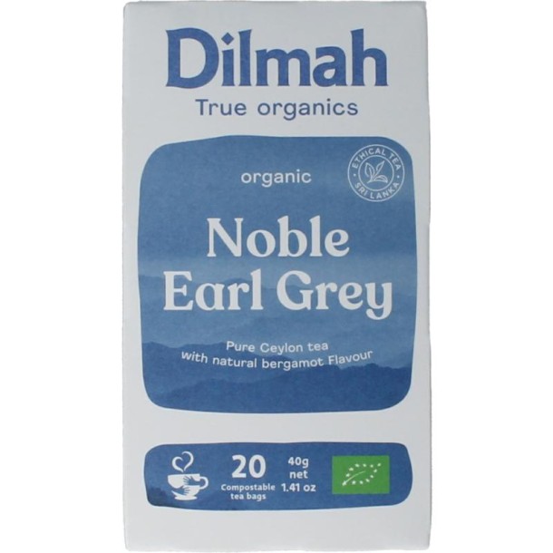 Dilmah Noble earl grey bio (20 Zakjes)