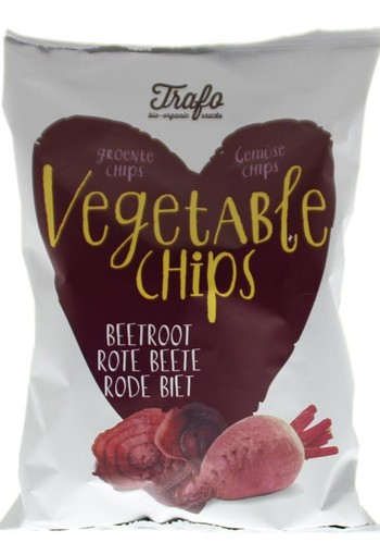 Trafo Groente chips rode biet bio (75 Gram)
