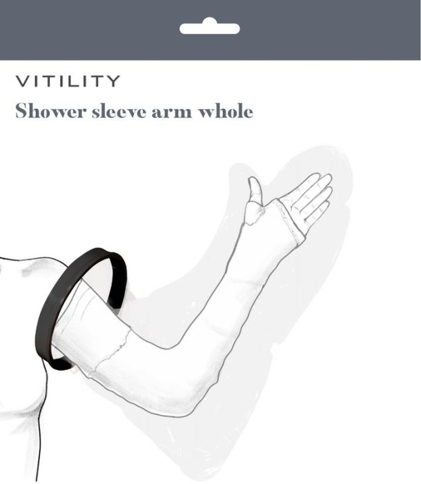 Vitility Douchehoes arm heel (1 Stuks)