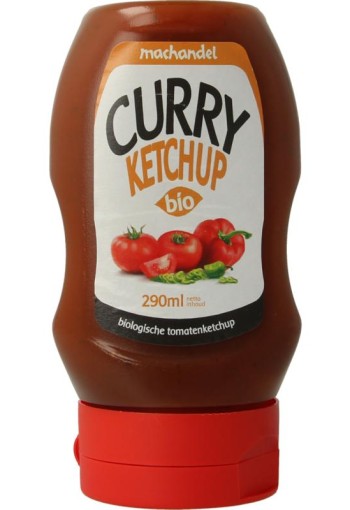 Machandel Curry ketchup fles bio (290 Gram)