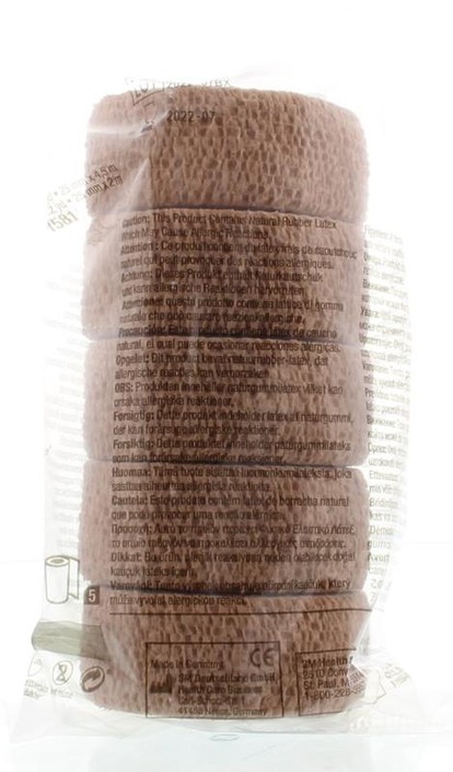 3M Coban zelfklevende zwachtel huidkleur 2.5cm x 4.5m (5 Rol)