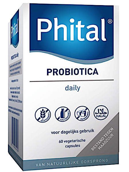 Phital Probiotica daily capsule 60 stuks