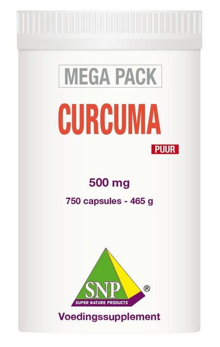 SNP Curcuma puur megapack (750 Vegetarische capsules)