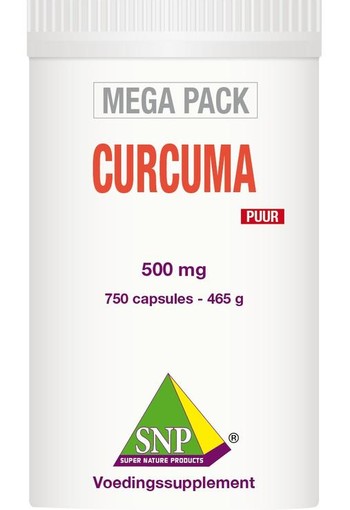 SNP Curcuma puur megapack (750 Capsules)