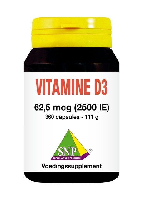 SNP Vitamine D3 2500IE (360 Capsules)