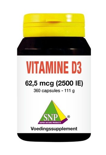 SNP Vitamine D3 2500IE (360 Capsules)