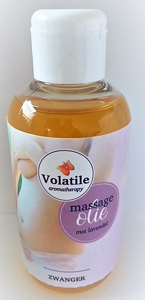 Volatile Massageolie zwangerschap lavendel (150 Milliliter)