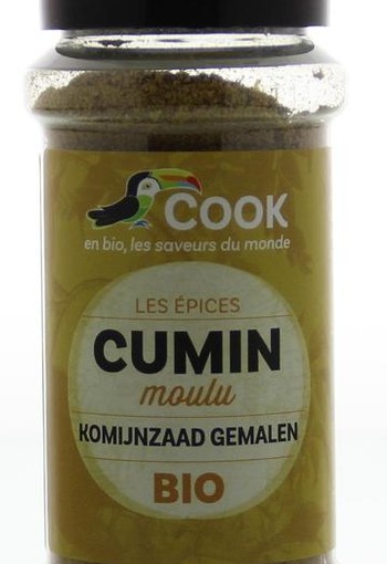 Cook Komijn gemalen bio (40 Gram)