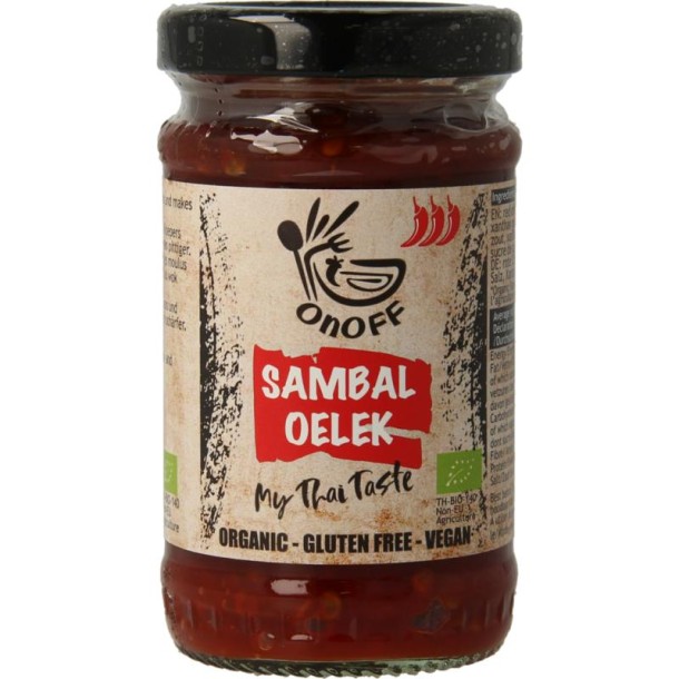 Onoff Sambal oelek bio (110 Gram)