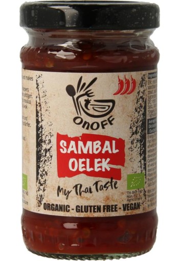 Onoff Sambal oelek bio (110 Gram)