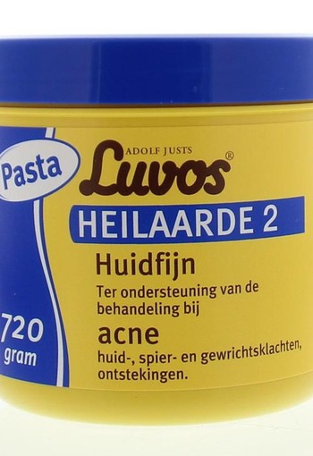 Luvos Heilaarde 2 huidfijn pasta (720 Gram)