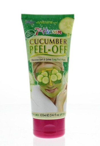 Montagne 7th Heaven gezichtsmasker cucumber peel-off (100 Gram)