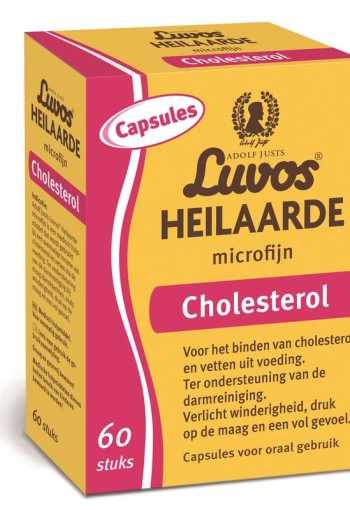 Luvos Heilaarde microfijn cholesterol (60 Capsules)