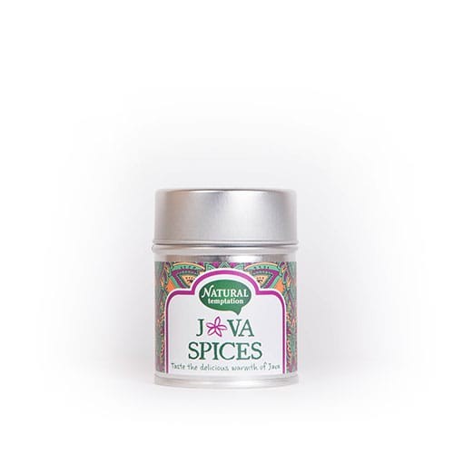 Nat Temptation Java spices blikje natural spices bio (55 Gram)