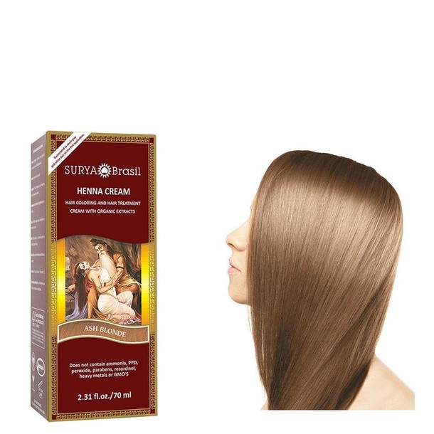 Surya Brasil Henna haarverf creme as blond (70 Milliliter)