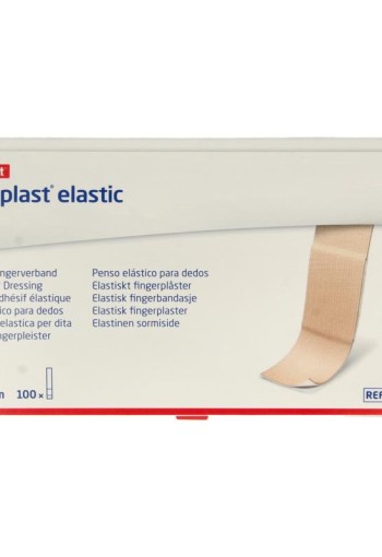 Leukoplast Vingerpleister elastic (100 Stuks)