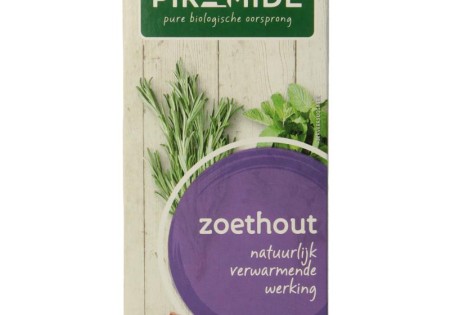 Piramide Zoethout thee eko bio (20 Zakjes)
