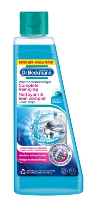 Beckmann Wasmachine reiniger complete reiniging (250 Milliliter)