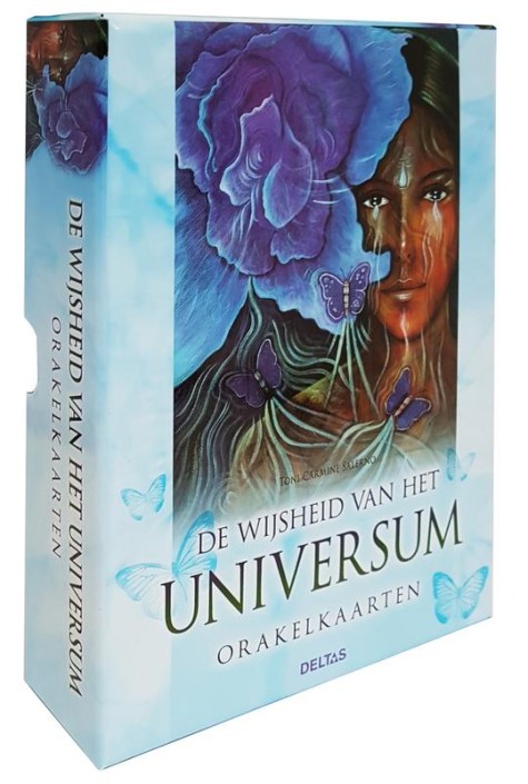 Deltas Wijsheid van het universum boek en orakelkaarten (1 Set)