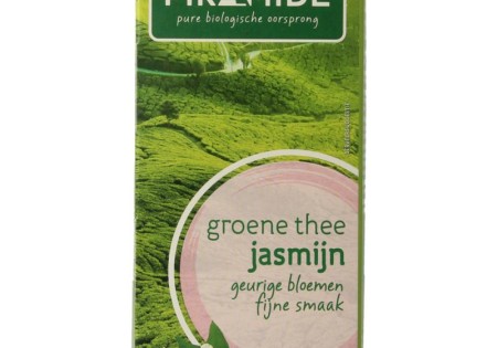 Piramide Groene thee & jasmijn eko bio (20 Zakjes)