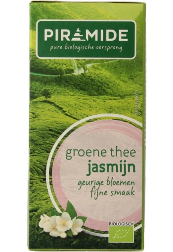 Piramide Groene thee & jasmijn eko bio (20 Zakjes)