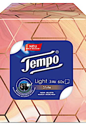 Tempo Light tissues 60 stuks