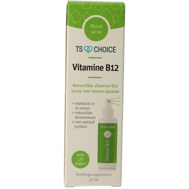 TS Choice Vitaminespray vitamine B12 (25 Milliliter)