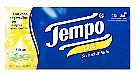 Tem­po Plus sen­si­ti­ve skin zak­doek­jes
