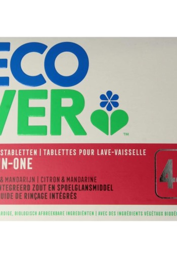 Ecover Vaatwastabletten all-in-1 (44 Tabletten)