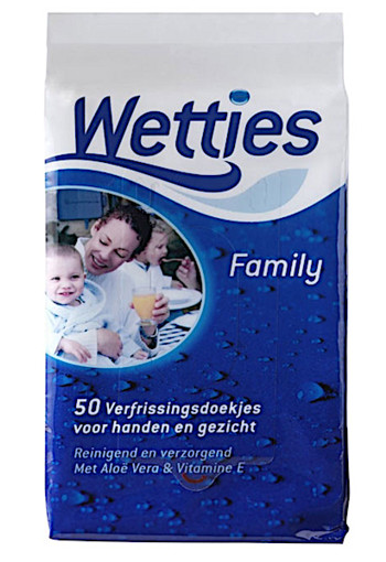 Wetties Familypack 50st