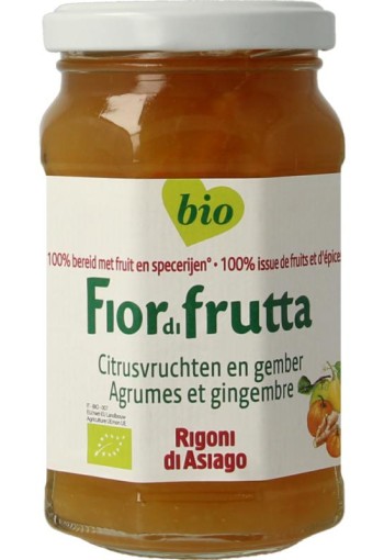 Fiordifrutta Citrusmix gemberjam bio (260 Gram)