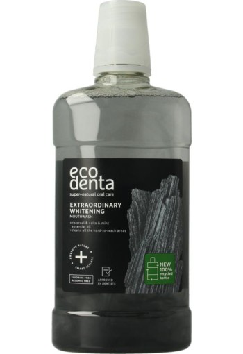 Ecodenta Mondwater whitening (500 Milliliter)
