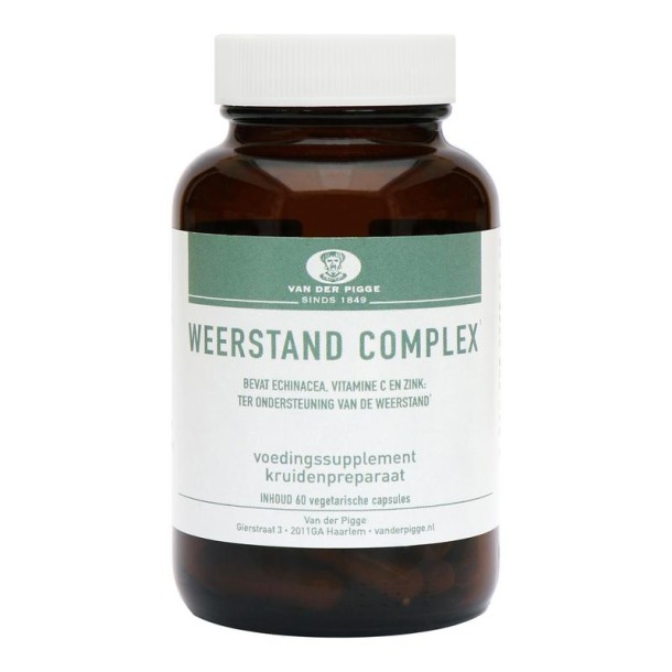 Van der Pigge Weerstand complex (60 Capsules)