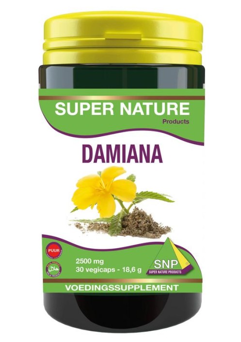 SNP Damiana extract 2500mg puur (30 Vegetarische capsules)