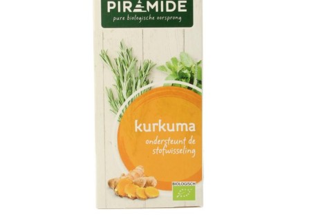 Piramide Kurkuma thee bio (20 Zakjes)