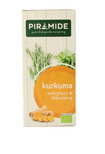 Piramide Kurkuma thee bio (20 Zakjes)